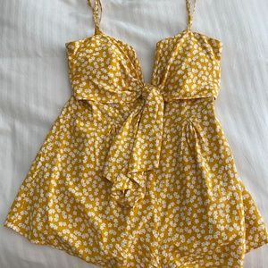 Cloud Ten yellow romper!